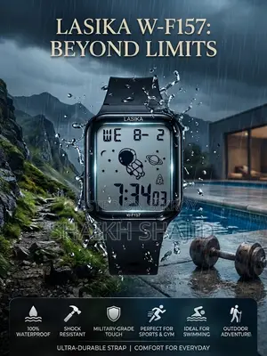 Lasika W-F157 Waterproof Digital Sports Watch for Men