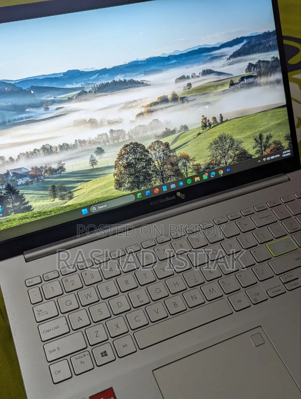 Laptop Asus Vivobook 15 8GB AMD Ryzen 7 SSD 512GB