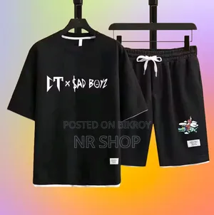 Premium Quality Summer Mesh T-Shirt Short Pant Set