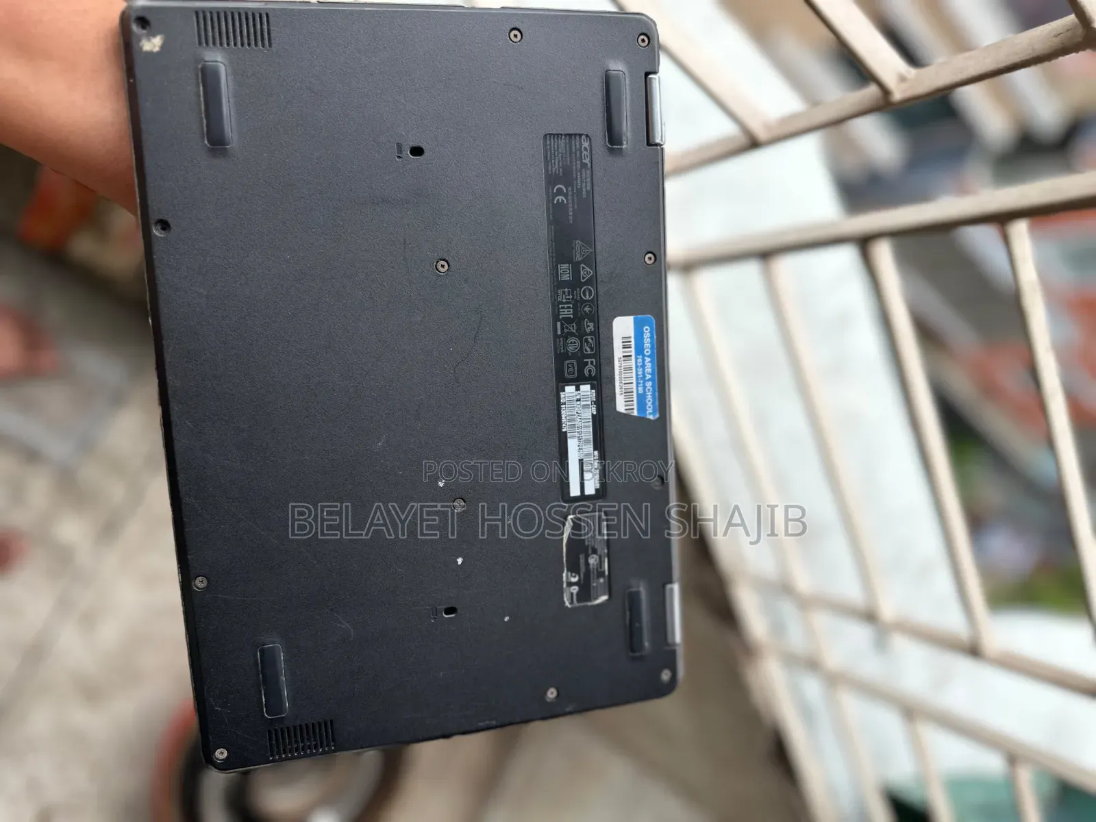 Laptop Acer AcerNote 4GB Nvidia SSD 128GB