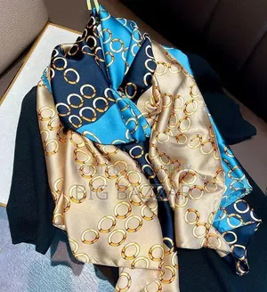Premium Luxury Satin Silk Scarf