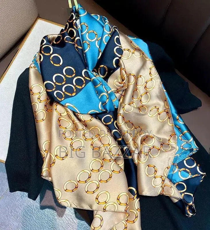 Premium Luxury Satin Silk Scarf