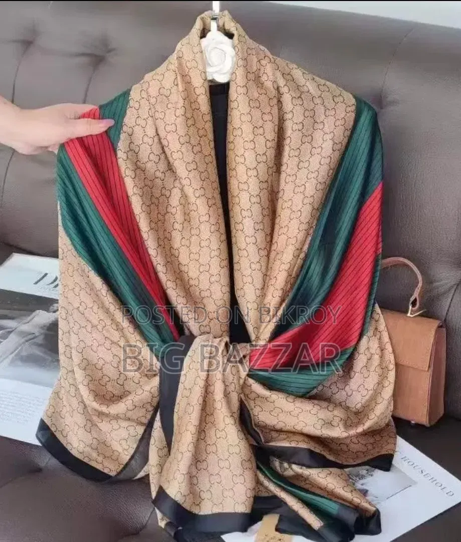 Premium Luxury Satin Silk Scarf