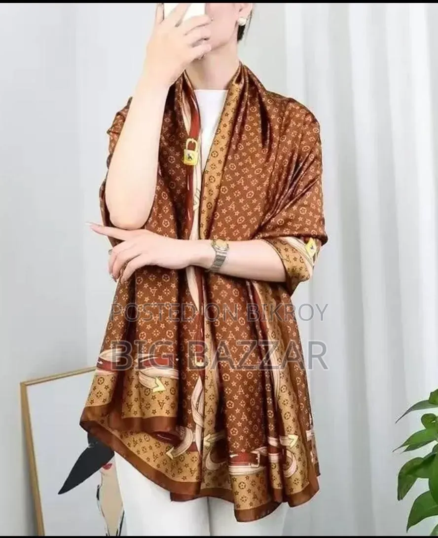 Premium Luxury Satin Silk Scarf