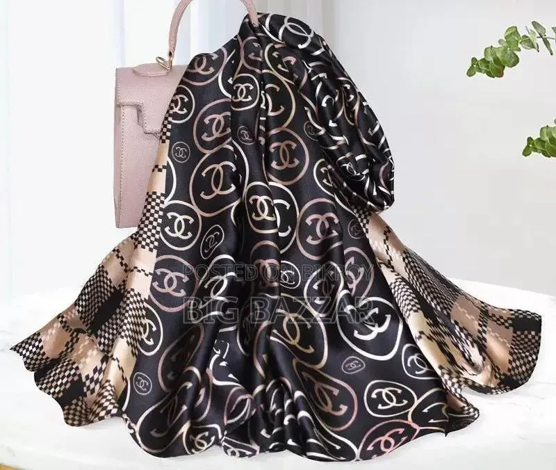 Premium Luxury Satin Silk Scarf