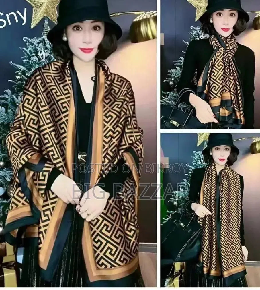 Premium Luxury Satin Silk Scarf