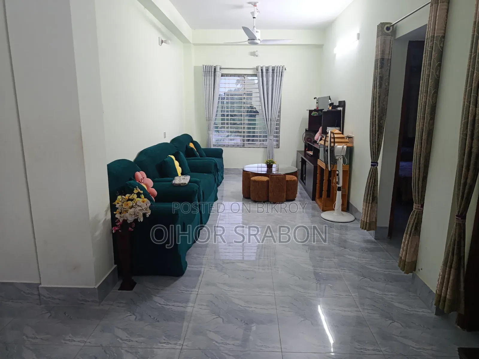 ৩ বেডরুমের বাড়ি ভালো, বাটিঘাটায় ভাড়ার জন্য