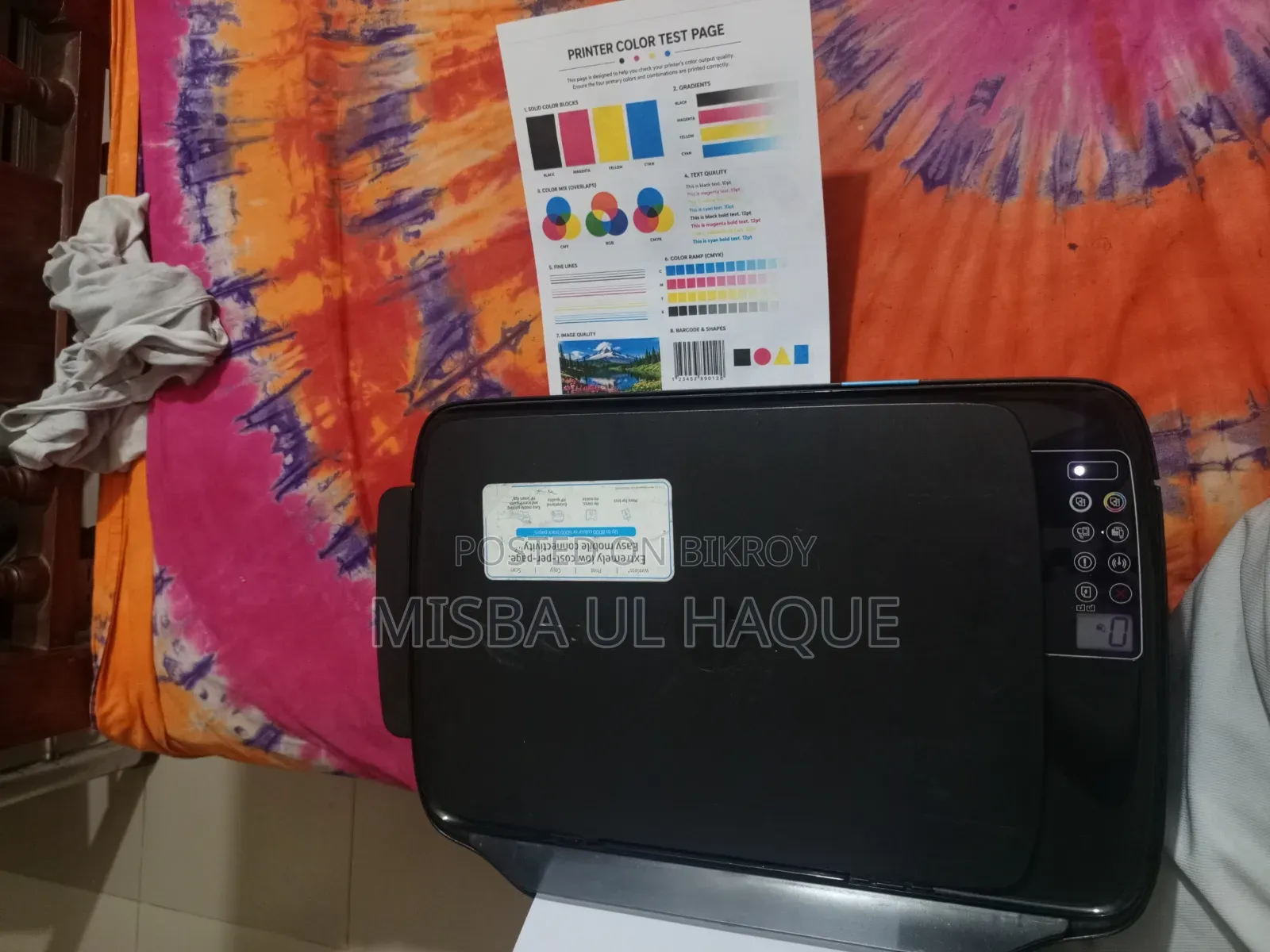HP Ink Tank 415 Color Printer, Print, Scan, Photocopy (Full Fresh)