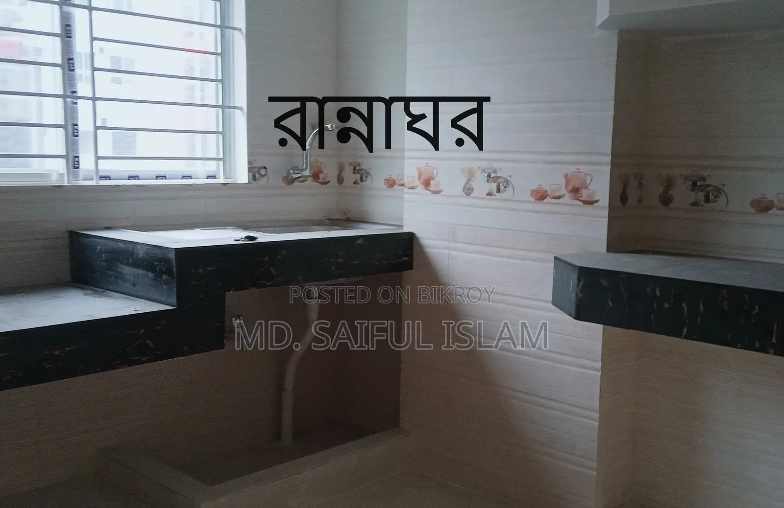 ৩ বেডরুমের অ্যাপার্টমেন্ট মোহাম্মদপুর, মোহনপুর ভাড়ার জন্য
