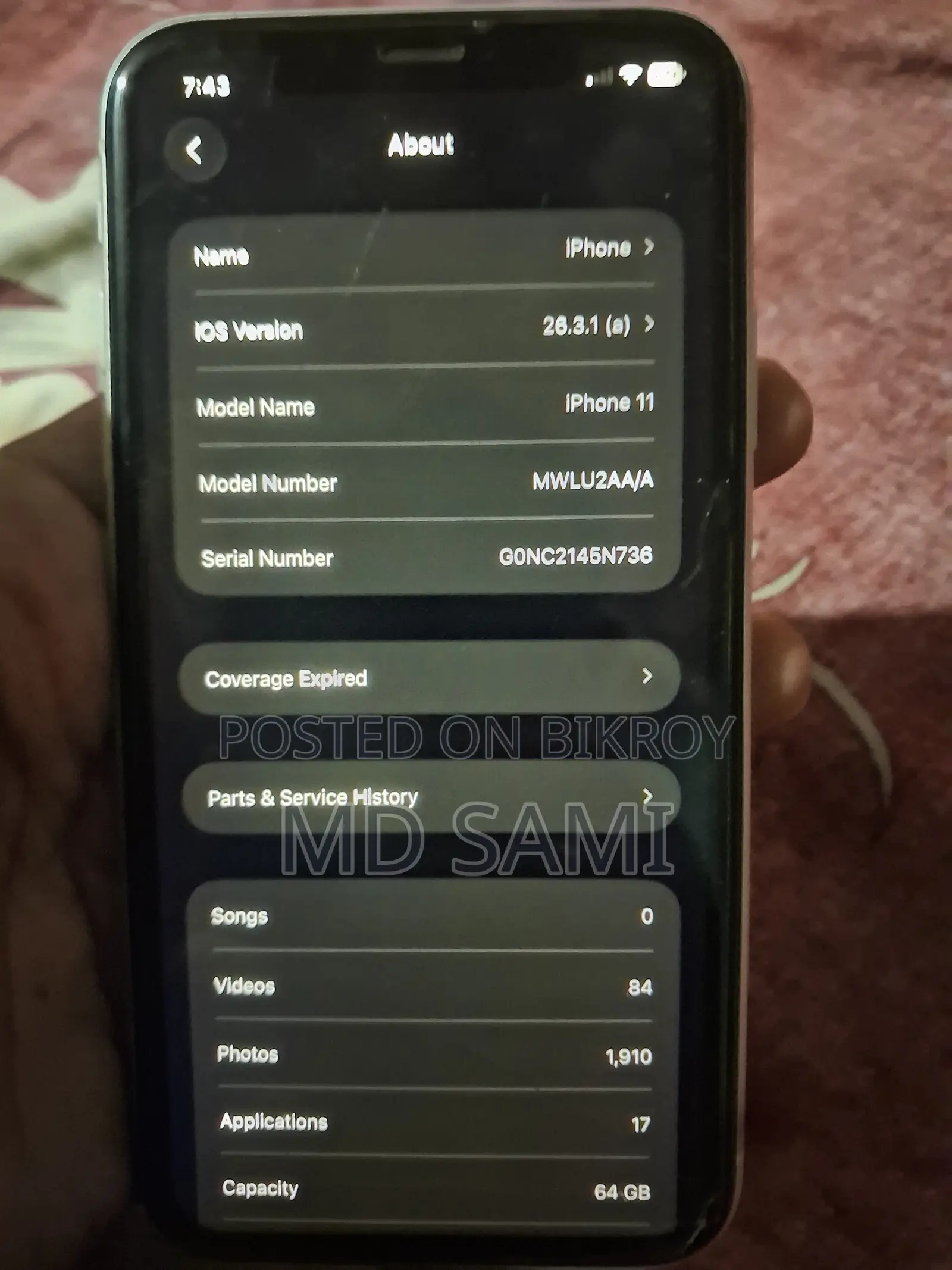 Apple iPhone 11 64 GB White