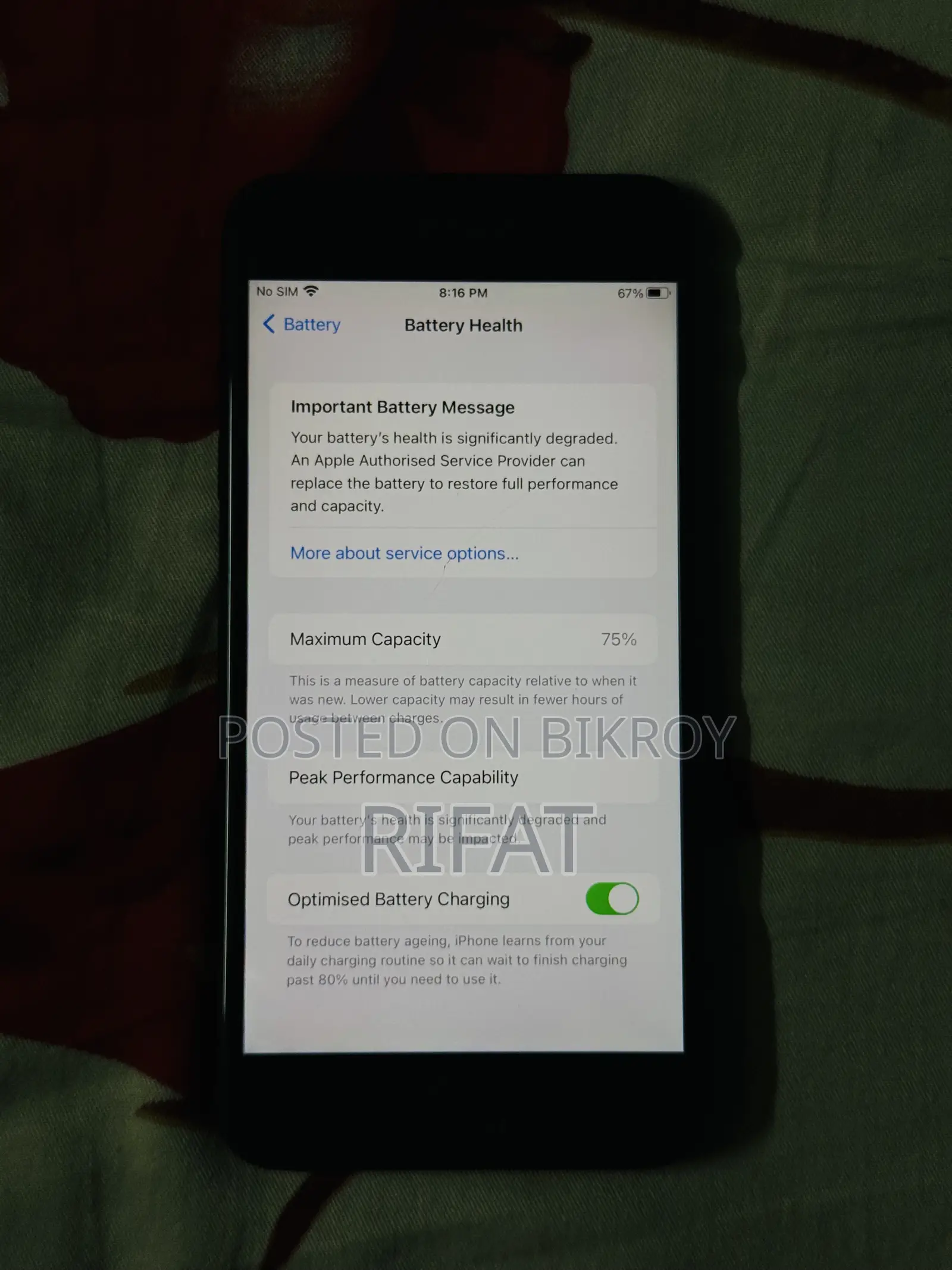 Apple iPhone 7 Plus 128 GB Black