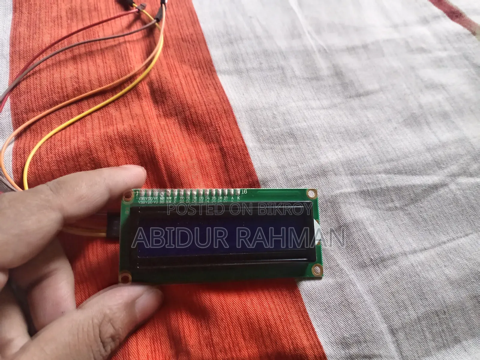আরডুইনো + অন্যান্য পার্টস।