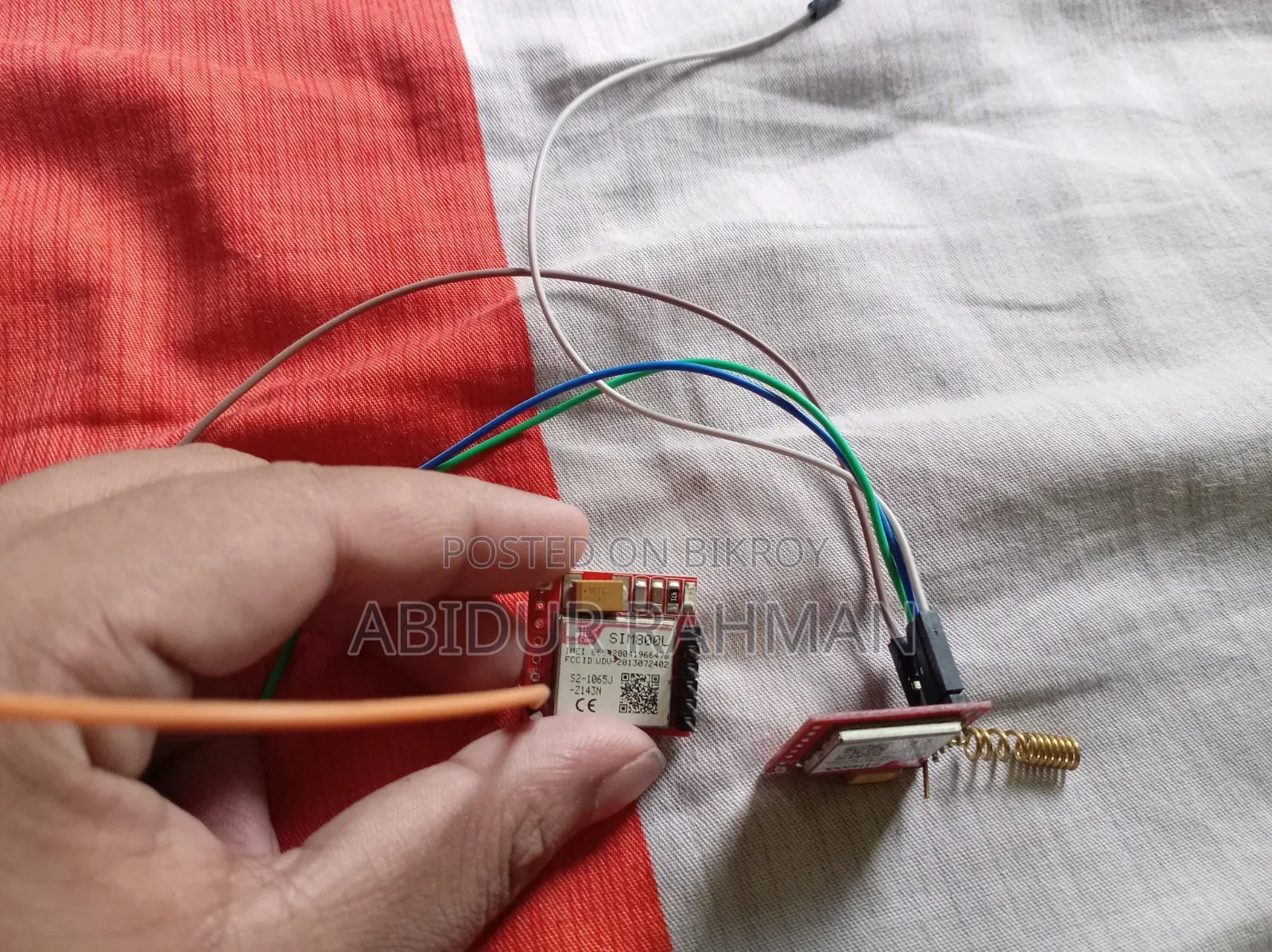 আরডুইনো + অন্যান্য পার্টস।
