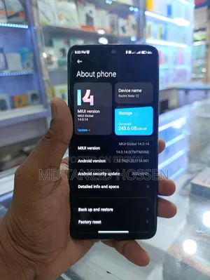 Xiaomi Redmi Note 12 256 GB Black