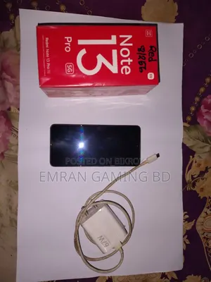 নতুন শাওমি রেডমি নোট ১৩ প্রো ৫জি ২৫৬ জিবি লাল