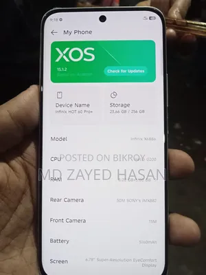 Infinix Hot 60 Pro+ 256 GB Gray