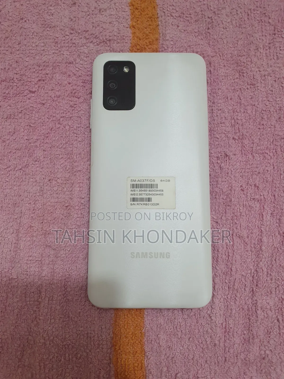 Samsung Galaxy A03s 64 GB White