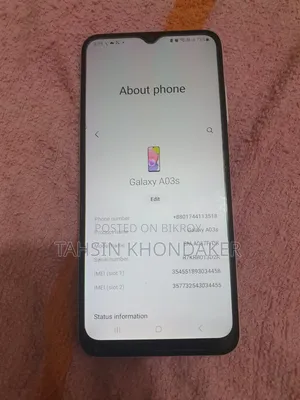 Samsung Galaxy A03s 64 GB White
