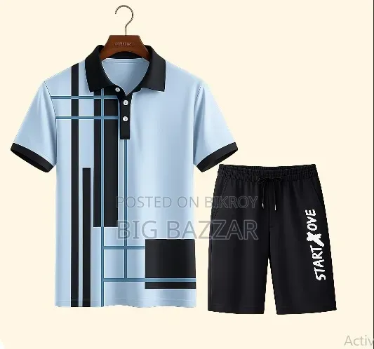 Polo Shirt and Half Pant Combo