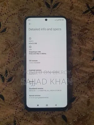 Xiaomi Redmi Note 11 128 GB Black