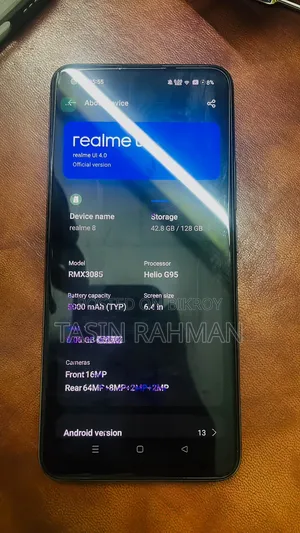 Realme 8 5G 128 GB Black