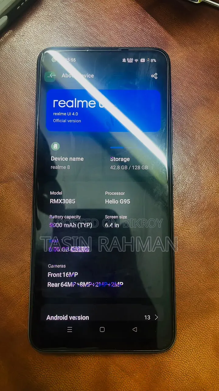 Realme 8 5G 128 GB Black