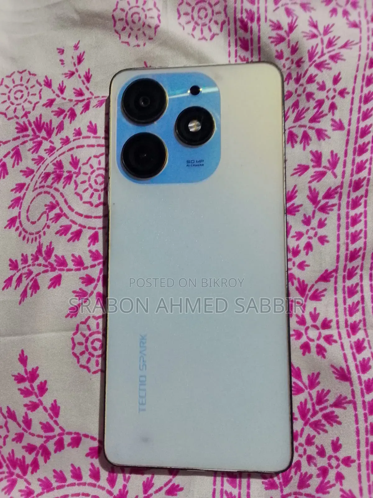 টেকনো স্পার্ক ১০ প্রো ১২৮ জিবি হোয়াইট