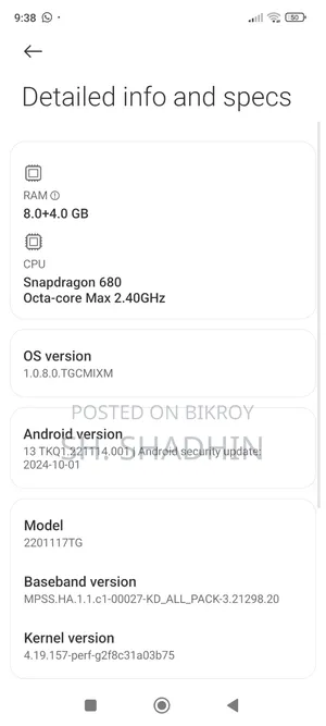 New Realme C75 128 GB Black