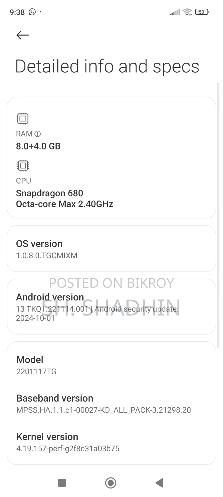 New Realme C75 128 GB Black