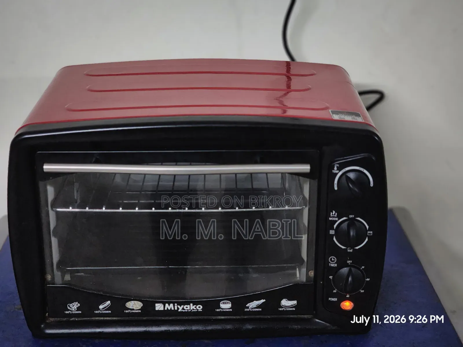 Miyako Toster Oven