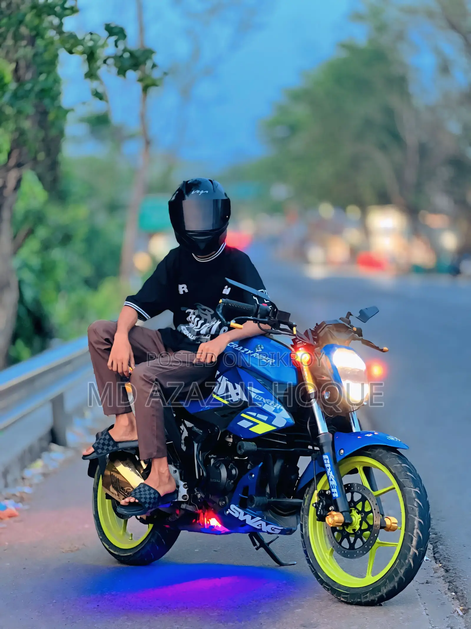 New Suzuki Gixxer Fi ABS 2022 Green