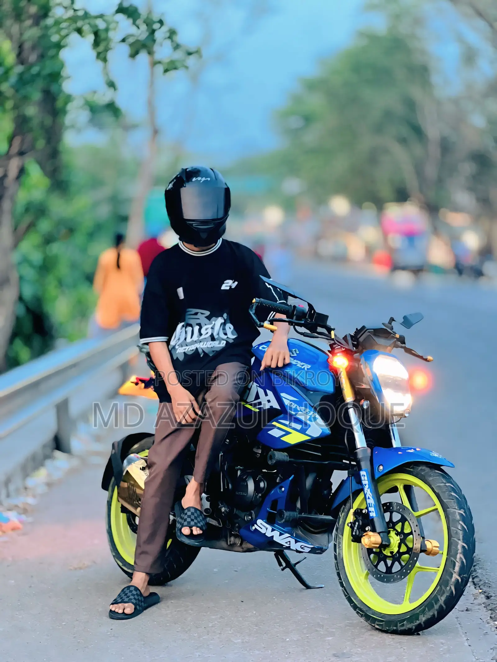 New Suzuki Gixxer Fi ABS 2022 Green