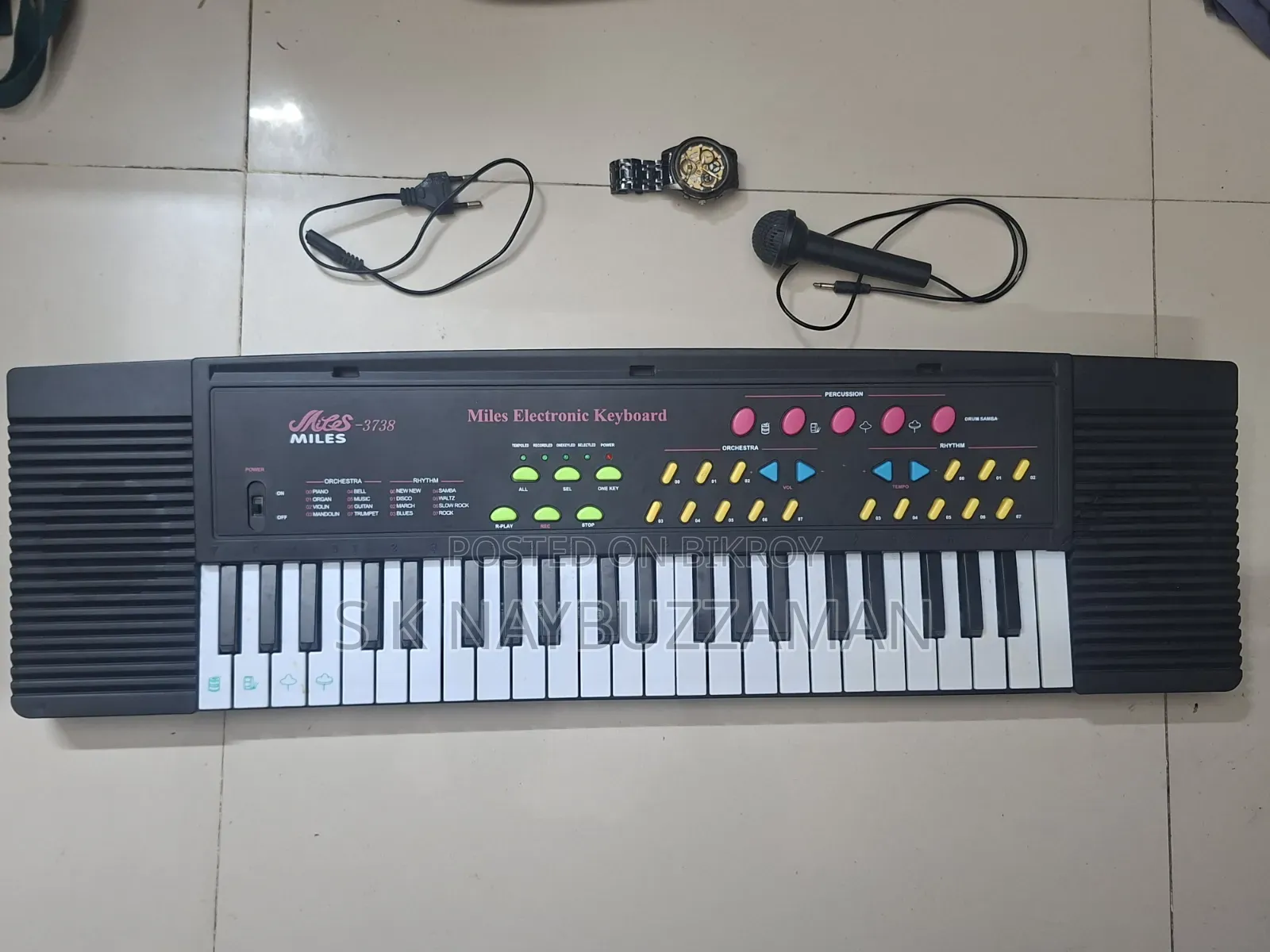 Electronic Musical Piano Big Size Brand : Miles