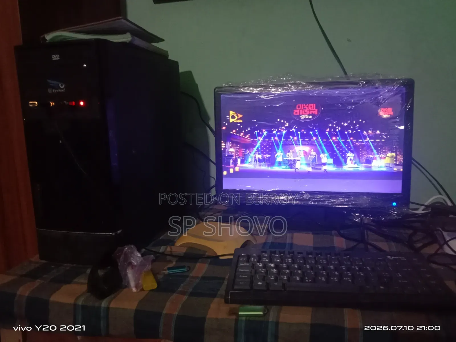 Desktop Computer HP 290 G4 All-in-One 4GB Intel Pentium HDD+SSD 500GB