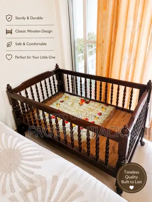 Wooden Baby Crib