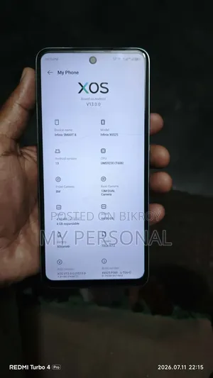 Infinix Smart 8 64 GB White