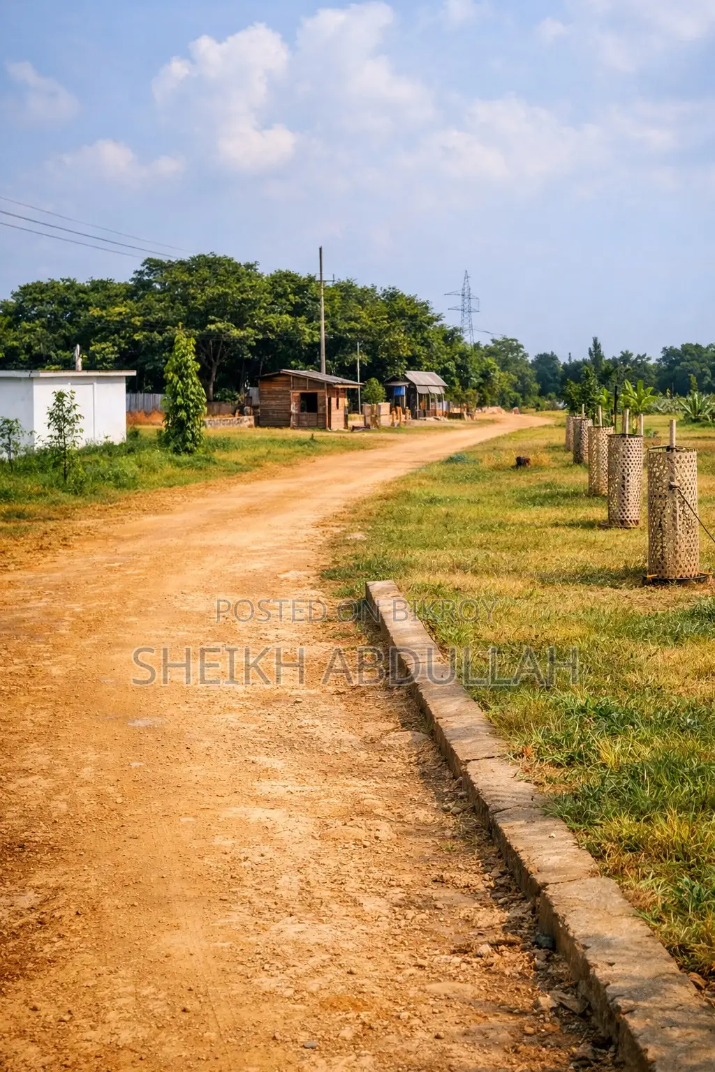 5 Katha plot for sale in Navana Valley. 40ft road with the plot