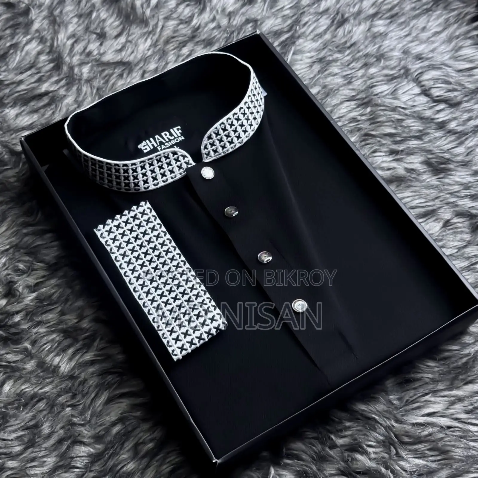 Black and White Panjabi