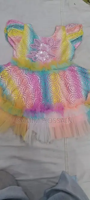 গর্জিয়াস মাল্টিকালার বেবি ফ্রক (২-৬ বছর) – প্রিমিয়াম কোয়ালিটি