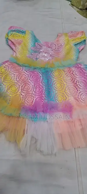 গর্জিয়াস মাল্টিকালার বেবি ফ্রক (২-৬ বছর) – প্রিমিয়াম কোয়ালিটি