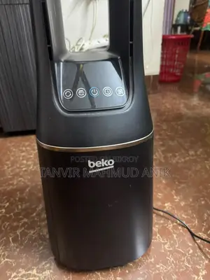 Beko Bladeless Fan Air Purifier | Eba-6000-B | Black