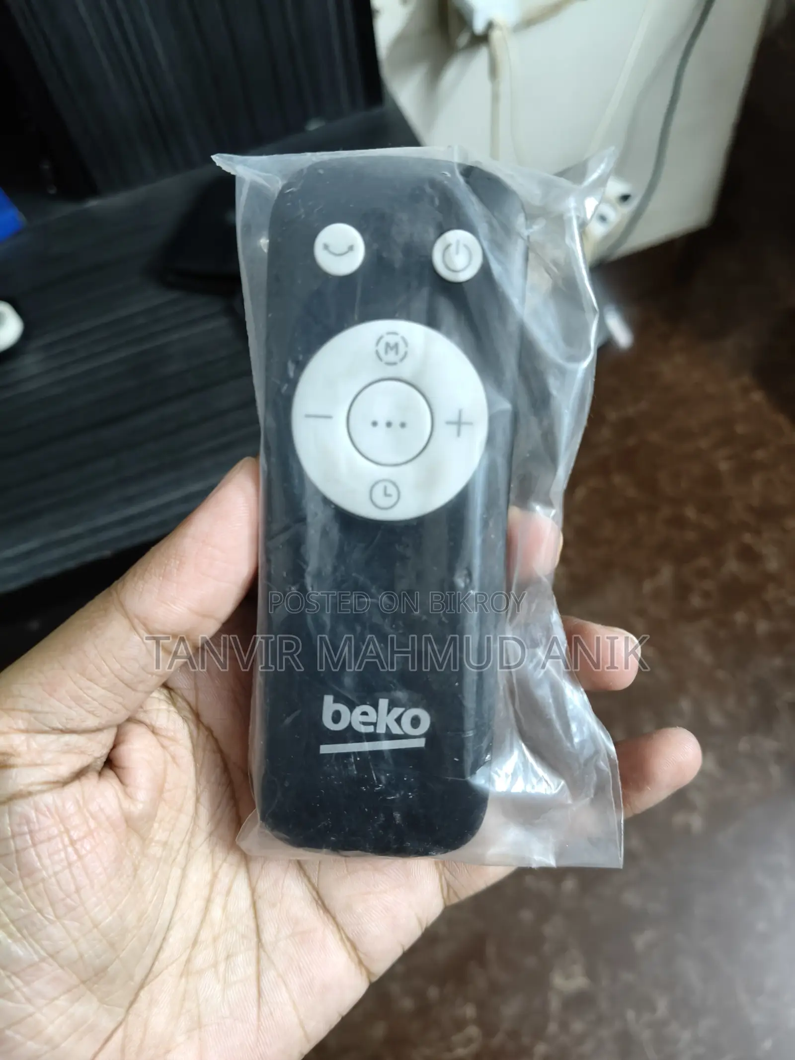 Beko Bladeless Fan Air Purifier | Eba-6000-B | Black