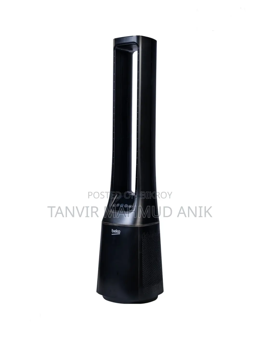 Beko Bladeless Fan Air Purifier | Eba-6000-B | Black