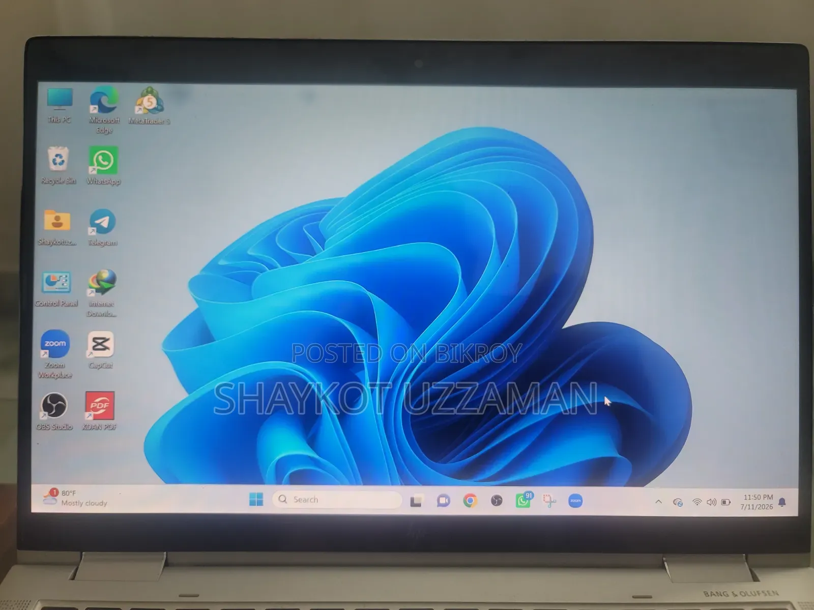 Laptop HP EliteBook X360 1030 G4 16GB Intel Core I5 HDD 500GB