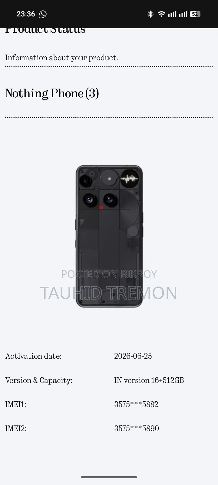 Nothing Phone 3 512 GB Black