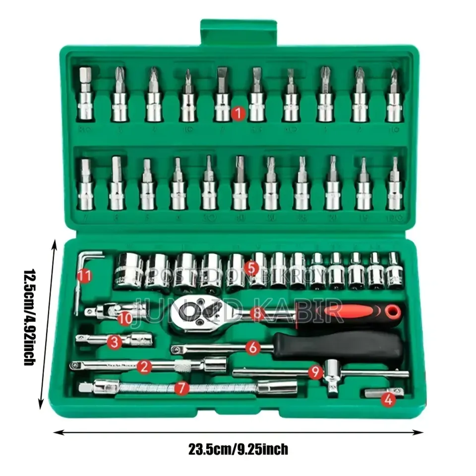 46-piece Toolbox Kit (New)