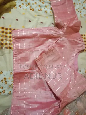 Brand New Pink Net Lehenga Set | Blouse + Orna | ৳2500