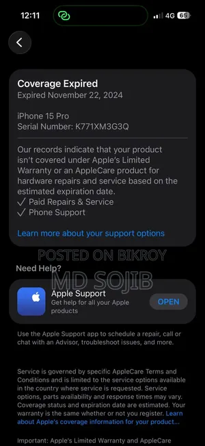 Apple iPhone 15 Pro 256 GB White