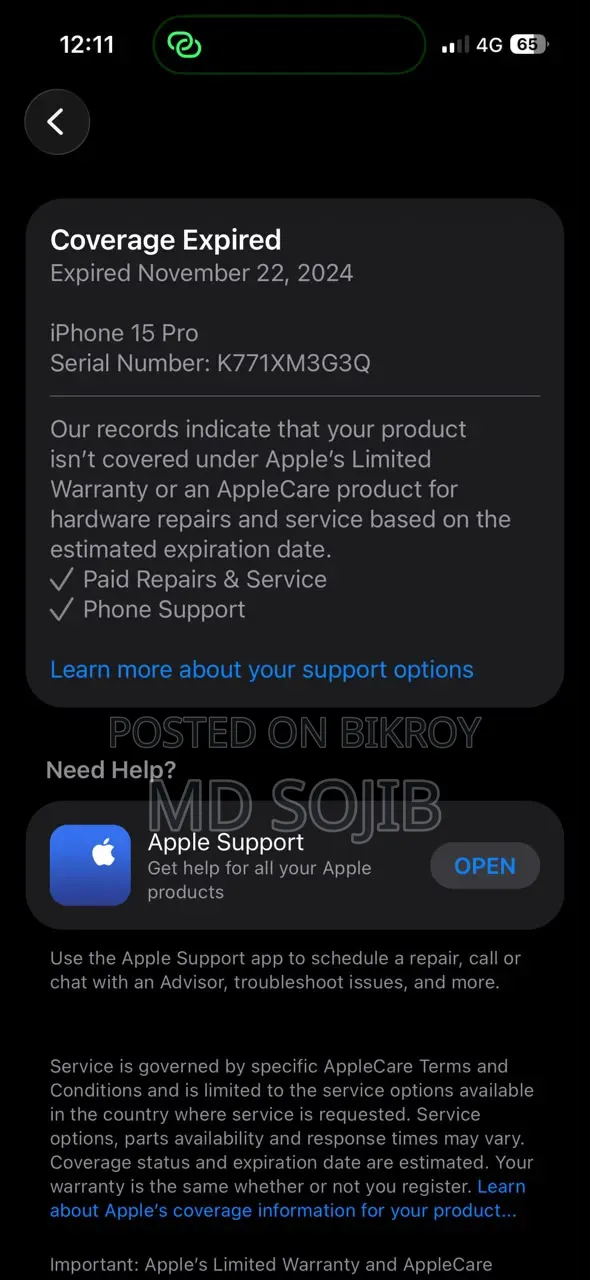 Apple iPhone 15 Pro 256 GB White