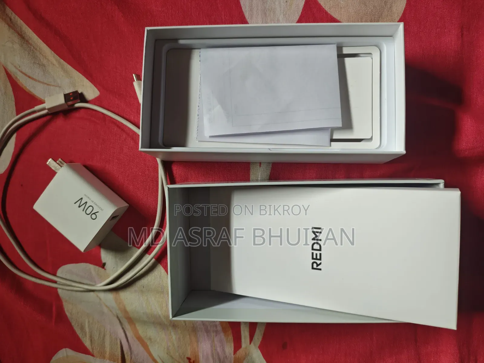 নতুন শাওমি রেডমি টার্বো ৪ প্রো ২৫৬ জিবি হোয়াইট